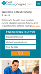 Mobile Screenshot of bestnursingdegree.com